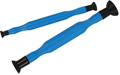 POHOVE 2pcs Valve Hand Lapping Grinding Tool Kit Car Lapping Stick Durable Car Manual Grinding With Suction Cup Cylinder Valve Lapper Tool Dual-End Suction Cup Lap Stick