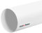 KOTARBAU® Lüftungsrohr 1000 mm Rundkanal ⌀ 100 mm Rundrohr Weiß PVC Rundrohrsystem