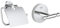 Grohe Porte-Rouleau de Papier avec Couvercle Essentials 40367001 (Import Allemagne) & 40461001 BauCosmopolitan Patère Murale, Chrome