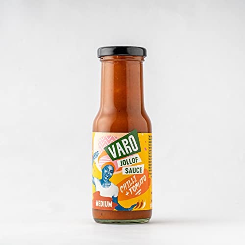 Medium Jollof Sauce – Balanced Heat & Rich Flavour – 220g