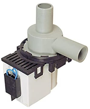 easyPART Kompatibel/Ersatz für EUROPART 283272 Ablaufpumpe Laugenpumpe Magnettechnikpumpe Pumpe mit Pumpenstutzen 33W Waschmaschine wie Miele 0958663 Aurin Brillant Cosmos Eurostar Duett Econic Europa