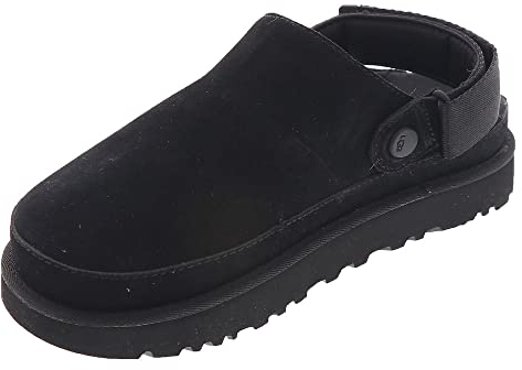 UGG Goldenstar Sabots Basket Femme, Noir, 38 EU