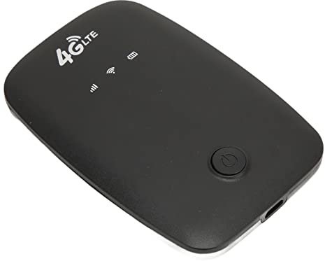 Hotspot WiFi Wireless Portatile, Router Mobile 4G Ad Alta Velocità con Slot per Scheda SIM, Display a Led, 2100 MAh, per 10 Utenti, Router WiFi 4G Leggero per Auto, Affari,