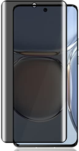 Jewloofa Schutzfolie für Huawei P50 Pro Privacy Panzer Schutz Glas, 1 Stück Anti Spähen Privatsphäre Sichtschutzfolie, 9H/Blasenfrei, Anti-Spy Panzerfolie für Huawei P50 Pro