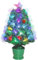 VEYLIN 2ft Fiber Optic Christmas Tree Small Xmas tree for Home Office Decoration