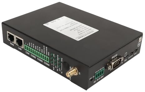 Module de Contrôleur PLC avec Communication Ethernet à Large Tension, Ports LAN WAN, Prise en RJ45 4G, Coque Métallique avec Cryptage SSL (4GL-A)