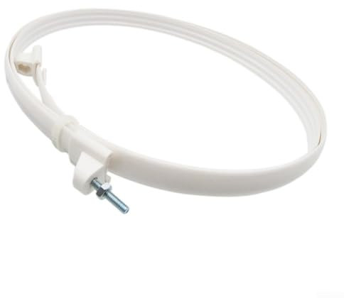 Rejilla de ventilador eléctrico, anillo de malla fijo, 2 piezas de plástico para rejilla de ventilador de suelo, pequeño aro de malla de plástico de 16 pulgadas ()