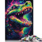 1000-teiliges Puzzle, Art Krokodil-Puzzle für Erwachsene, Kartonpuzzle, Lernspiel, Herausforderungsspielzeug, 38 x 26 cm