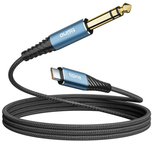 Tisino Cable XLR a RCA, 2 XLR Hembra a 2 RCA Macho, Audio Estéreo HiFi, 3m | Cable 2 XLR Hembra a 2 RCA Macho para Mezcladores y Altavoces, Sonido HiFi Blindaje 20AWG OFC y Conectores Chapados en Oro