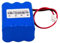 HUBATS 4400mAh 11.1v 4.4Ah 12v Rechargeable Battery for Stage Lighting Pool vac Speaker LED Light