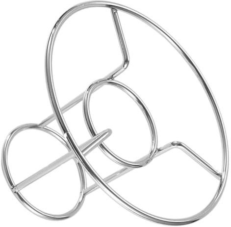 Homoyoyo Multifunktionaler Hähnchenhalter aus Edelstahl Vertikaler Grillrost für Geflügel und Puten Tragbarer Bräterständer für Grill und Ofen