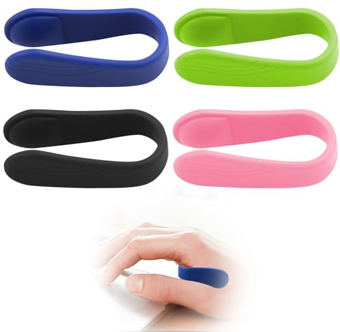 4 Stück Akupressur Clips gegen Migräne & Stress - Akupressur & Akupunktur Ring Set, tragbare Akkupressurringe & Akkupressurarmbänder zur natürlichen Linderung von Schmerzen & Angst