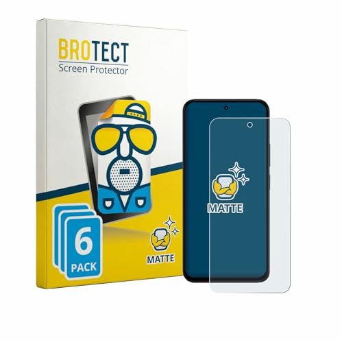 BROTECT Entspiegelungs-Schutzfolie für Xiaomi Poco M8s (6 Stück) Matte Displayschutz-Folie, Anti-Reflex, Anti-Fingerprint