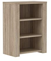 FORTE Calpe Regal mit 3 Fächer, Holzwerkstoff, Sonoma Eiche, 90,4 x 121,2 x 41,7 cm