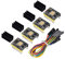 BIGTREETECH TMC5160T V1.0 Schrittmotor StepStick Mute Silent Driver Support SPI mit Kühlkörper für die 3D-Druckersteuerplatine (4 Stück)