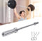 ybaymy Gerade Hantelstange, 1,2 m, Standard-Hanteln mit Federklammern, Krafttraining, Zuhause, Fitnessstudio, Gewichtheben