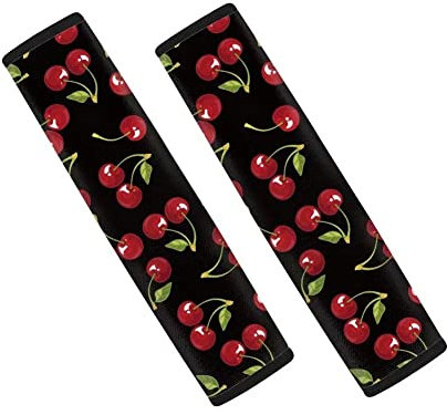 GOSTONG Coussinets d'épaule pour ceinture de sécurité, accessoires de voiture tendance pour femmes, accessoires de voiture pour filles