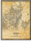 TANOKCRS Kyoto Japan Vintage Map Poster Kunstwerk Wandkunst Stadt Straße Karte Druck Reise Souvenir Geschenk Heimdekoration ungerahmt
