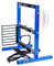 Yunseity DIY ITX MATX ATX Computer Open Air Case, Aluminum Open Frame Computer Case, PC Test Bench Vertical Motherboard Chassis DIY Kit(Blue Black)