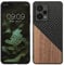 kwmobile Hülle kompatibel mit Xiaomi Redmi Note 12 Pro+ 5G / Note 12 Pro Plus 5G - Handyhülle - Handy Schutzhülle - Smartphone Cover - Dunkelbraun Schwarz