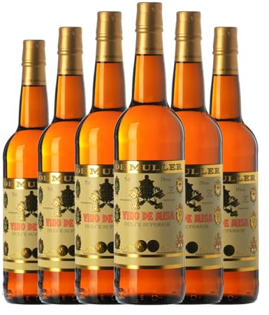 De Muller Vino de Misa Terra Alta 75 cl Vino dulce (Caja de 6 Botellas de 75 cl)