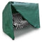 DIVCHI Garden Swing Covers Waterproof Heavy Duty Outdoor Swinging Chair Cover Windproof Anti-UV Patio Garden Hammock Cover With Zips (Green)