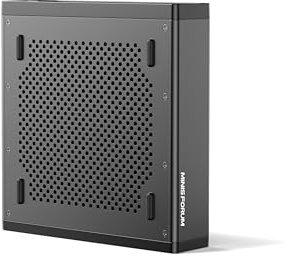 MINISFORUM Mini PC MS-01, processore Core i9-12900H a 14 core/20 thread fino a 5,0 GHz, SSD DDR5/M.2 2280 NVME, mini computer desktop, HDMI/2 x USB4, porta 10G× SFP+ 2.2. 5GRJ45x2