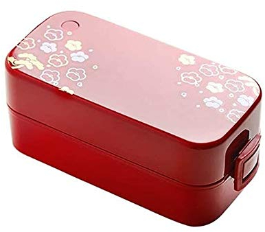 TEmkin Lonchera con diseño de dos pisos: la solución de almuerzo estilo proporciona un empaque duradero, a prueba de fugas para comidas y refrigerios fuera del hogar, lonchera calentada e