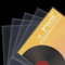 GPXIIZ Schallplatten Hüllen 7 Zoll Außenhüllen, 50 Stück Lp Schutzhüllen, Transparent Vinyl Hüllen, 185 mm x 185 mm Schallplattenhüllen, für 7 Single LP
