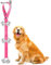 EIHI Rosa Hundeklingel Haustier Training Türklingel Verstellbare Interaktion Hund Türklingel Hund Glocken