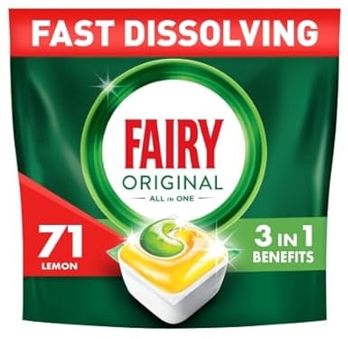 Fairy Original All in One Dishwasher Tablets Lemon, 71 pcs