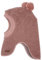 maximo Soft Wool GOTS Kinder Schlupfmütze Kindermütze Wintermütze Wollmütze Strickmütze (47 cm - Altrosa)