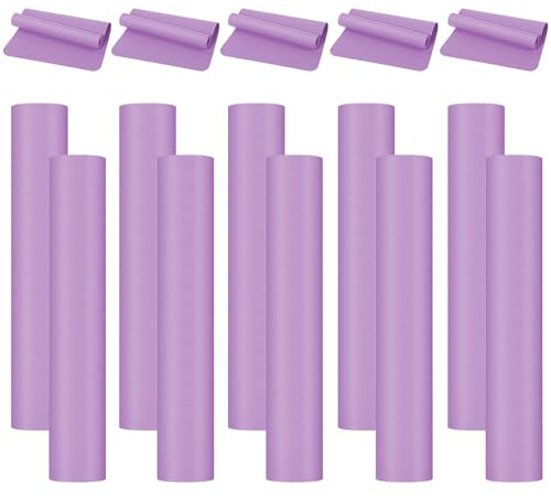 Yogamatten, 10 Stück, 172 x 61 x 4 mm dick, für Kinder und Erwachsene, Gymnastikmatten, latexfreie Trainingsmatten mit rutschfester Textur für Outdoor-Yoga, Pilates oder Workout