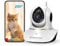 VSTARCAM 1080P Cat Camera, 2.4G WiFi Interactive Cat/Pet Camera with Phone App, IR Night Vision, Motion Detection, 2-Way Audio, Pet & Dog Monitor, 24/7 SD & Cloud Storage