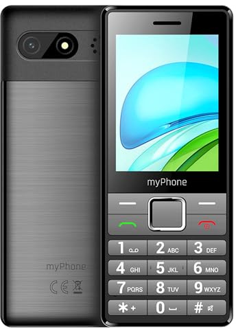 myPhone 7340 LTE cellulare per anziani senza abbonamento, telefono cellulare con tasti 4G, ampio display, Dual SIM, batteria di lunga durata
