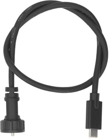 FTVOGUE Typ-C-Stecker-auf-Stecker-Kabel, USB C auf USB C, ölbeständig, Flexibel, Feuerbeständig, für IoT-Geräte, Outdoor-Ausrüstung, 0,5 M, 30 V, 1,5 A, -45 ℉ Bis +221 ℉