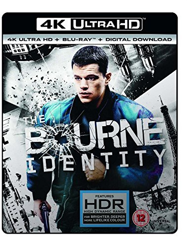 THE BOURNE IDENTITY- (4K Ultra-HD+BD+UV) [Blu-ray] [2017]