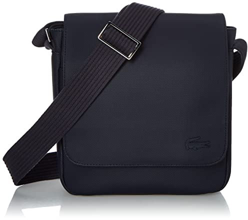 Lacoste Herren Flap Crossover Bag Kuriertaschen, Peacoat Blau