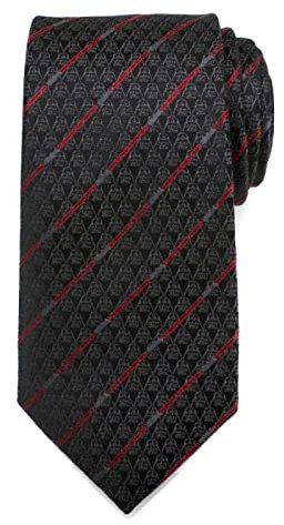 Cufflinks Inc. Darth Vader Black Lightsaber Stripe Men's Tie