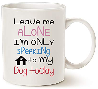 This Funny Dog Coffee Mug for Dog Lovers Christmas Gifts, Cup 11 Oz