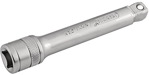 Draper 16762 1/2 Square Drive Satin Chrome Wobble Extension Bar 125MM Long, Blue