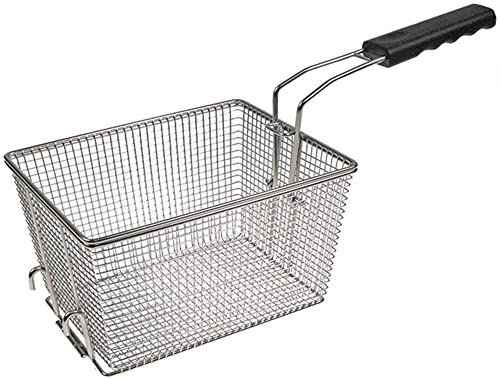 Bartscher Fritteusenkorb Länge 240mm B1 190mm Kunststoff H1 145mm H2 170mm H3 280mm L1 240mm L2 445mm Kunststoff, Stahl verchromt