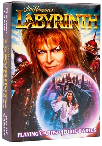 Labyrinth Film David Bowie Set Of 52 Playing Cards + Jokers. Licensed Product