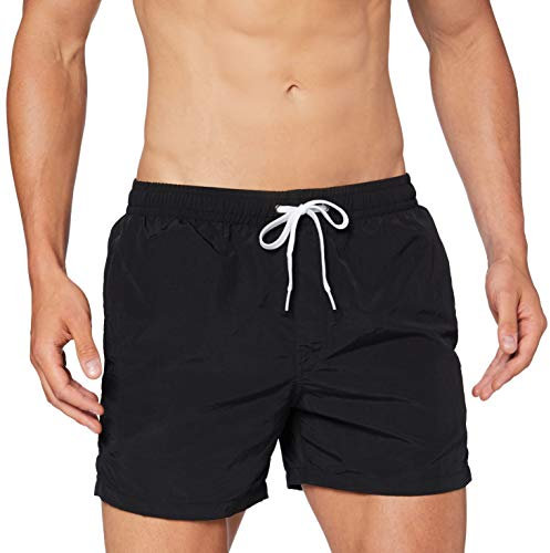 Build Your Brand Swim Shorts Schwarz Black XL