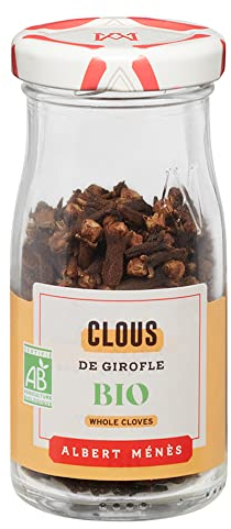 Clous de Girofle Bio - La Caravane Des Épices - 100% d’Ingrédients Naturels - Produit Conditionné en France - Certifié IFS et Ecocert - 25g - ALBERT MÉNÈS