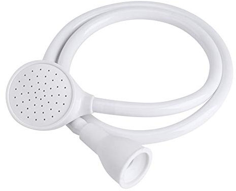 Ljlpropyh Hochdruck Wassersparend Brausekopf Haustier Dusche Sprühkopf Schlauch Push On Badewanne Waschbecken Wasserhahn Aufsatz Waschen Haar Friseur (Einzelkopf) (Color : Single Head)