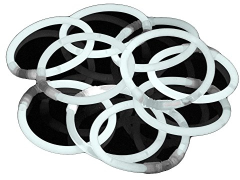 100 Stück Premium Glowhouse Leuchtstab Armbänder in verschiedenen Farben, Einheitsgröße, Kunststoff, Kein Edelstein