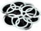 Glowhouse Lot de 100 bracelets phosphorescents Couleurs individuelles, taille unique, Plastique, Pas de gemme