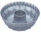 Relaxdays Molde Bizcocho Agujero, Recipiente para Pastel, Antiadherente, 25 cm Ø, Bizcochera Redonda, Acero, Plateado