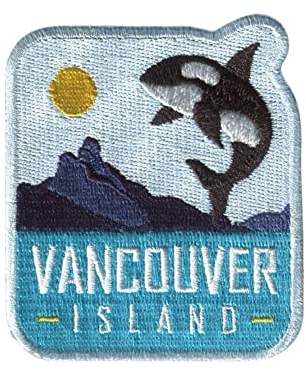 Vagabond Heart Vancouver Island Aufnäher zum Aufbügeln